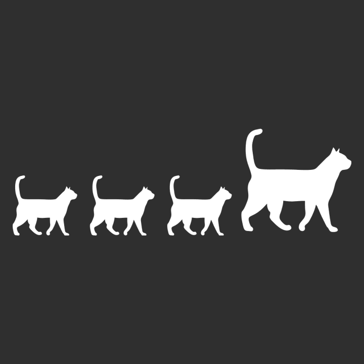 Cat Family Silhouette Beker 0 image