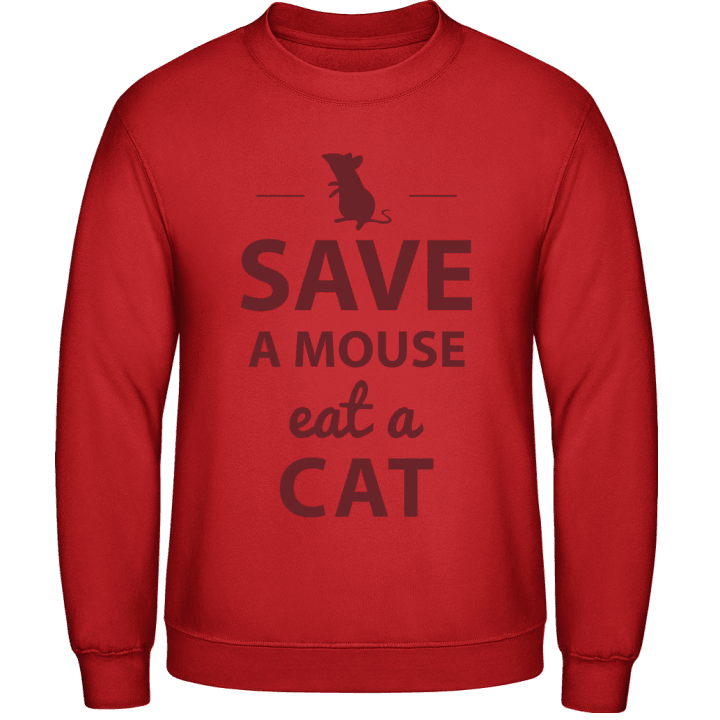 Save A Mouse Eat A Cat Felpa contain pic