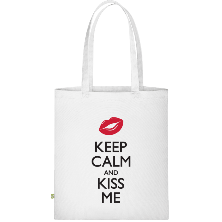 Keep Calm And Kiss Me Stoffen tas contain pic