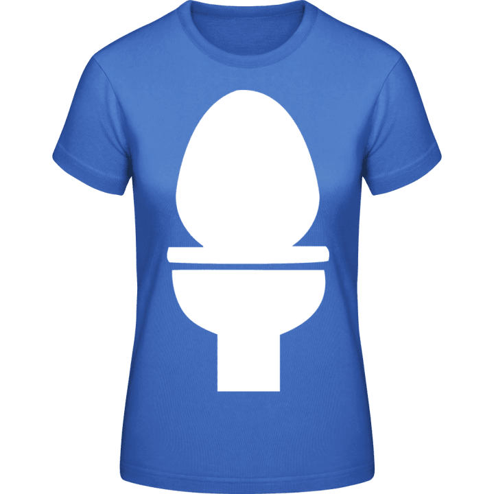 Toilet WC T-shirt för kvinnor contain pic