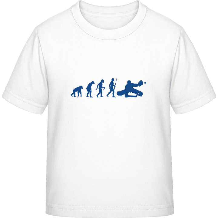 Ice Hockey Keeper Evolution Kids T-shirt contain pic