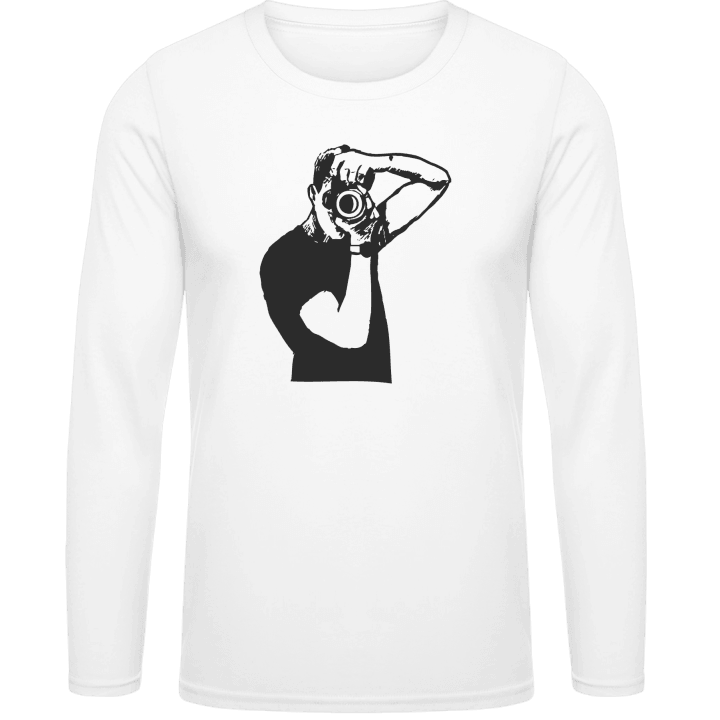 Photographer Silhouette Long Sleeve Shirt contain pic