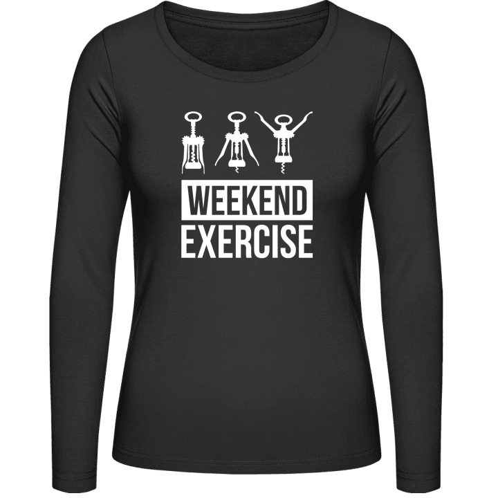 Weekend Exercise Camisa de manga larga para mujer contain pic