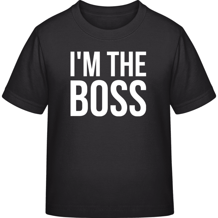 I'm The Boss T-shirt för barn contain pic