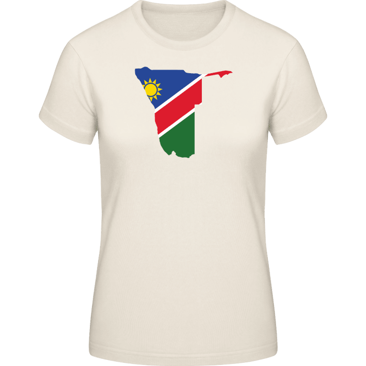 Namibia Map T-skjorte for kvinner contain pic