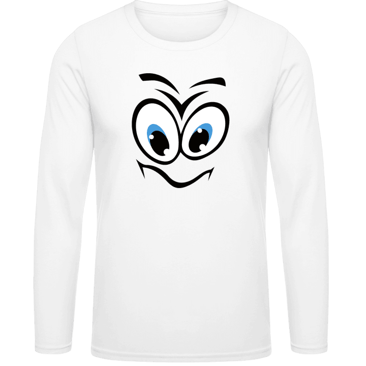 Smiley Character T-shirt à manches longues contain pic