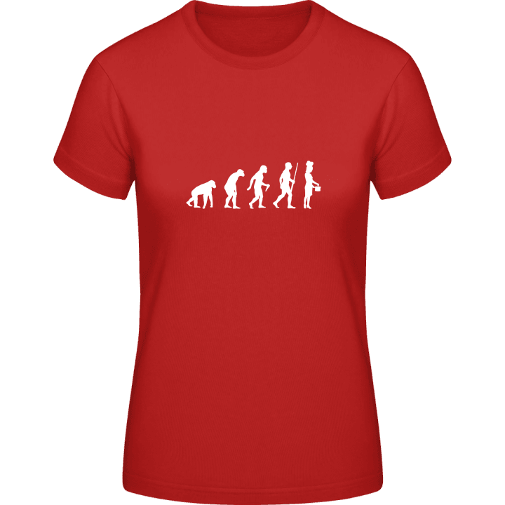 Cooking Evolution Female Vrouwen T-shirt 0 image