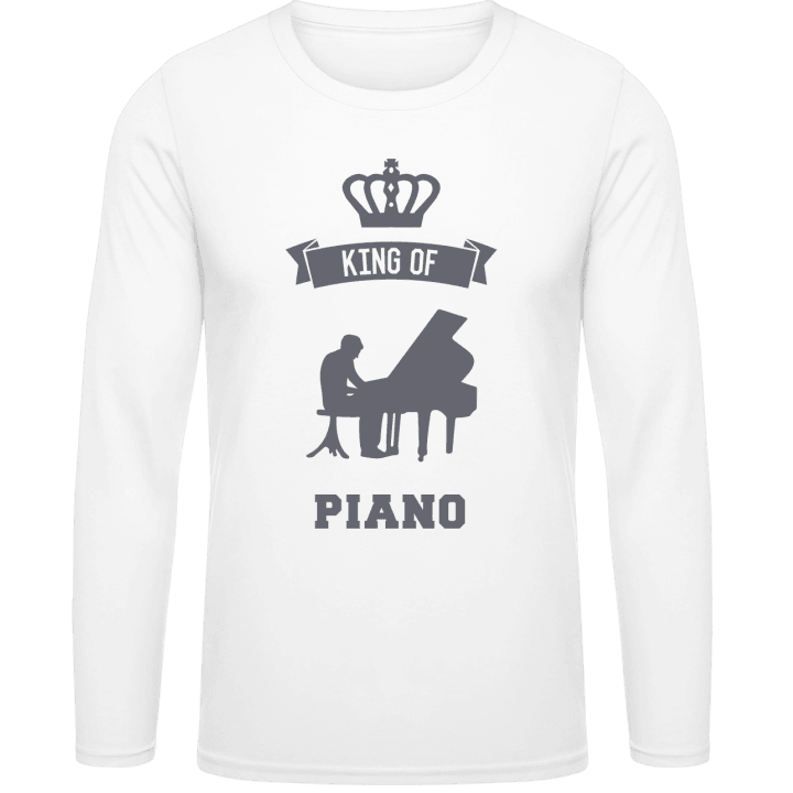 King Of Piano T-shirt à manches longues contain pic