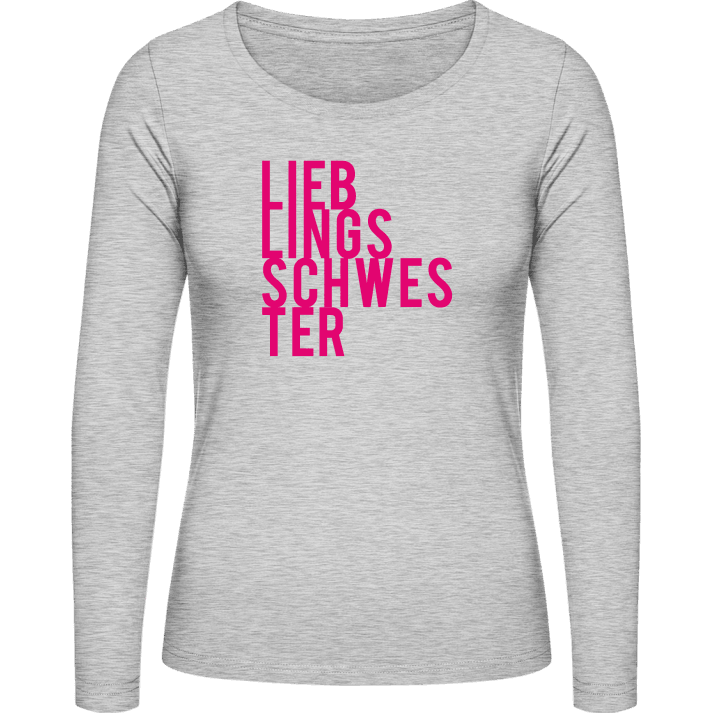 Lieblingsschwester Women long Sleeve Shirt 0 image