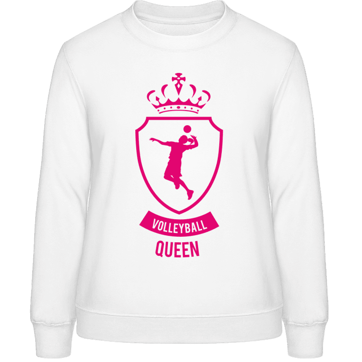 Volleyball Queen Vrouwen Sweatshirt contain pic