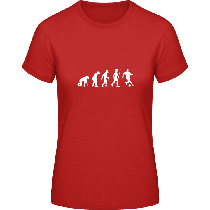 Football Soccer Evolution Frauen T-Shirt contain pic