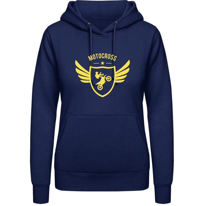 Motocross Winged Women Hoodie contain pic