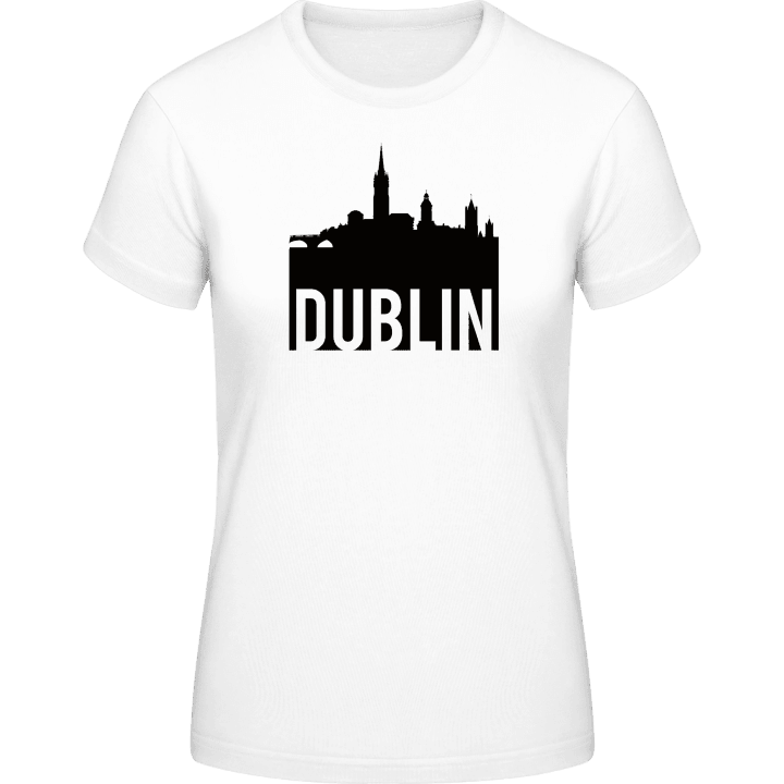 Dublin Skyline T-shirt för kvinnor contain pic