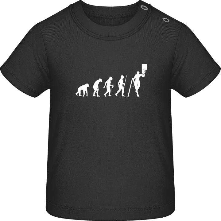 Painter Evolution T-shirt för bebisar contain pic