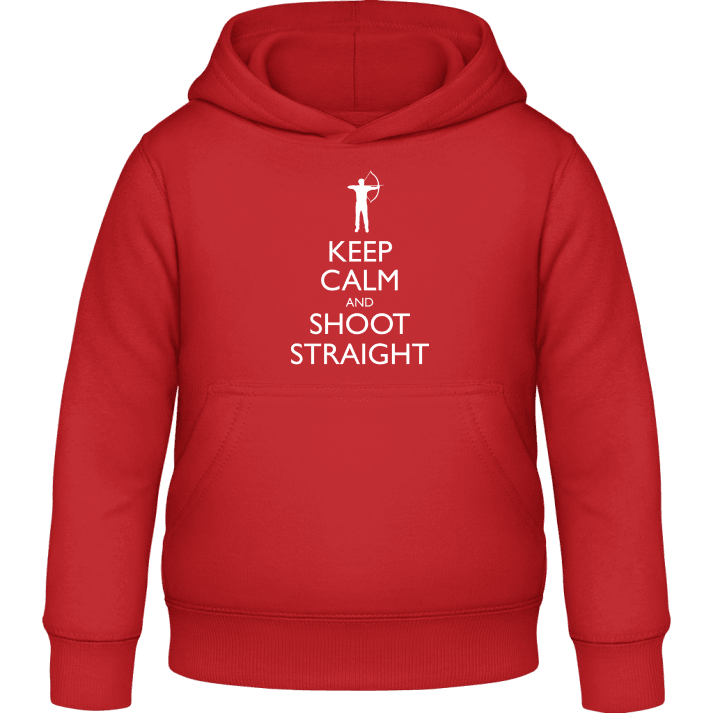 Keep Calm And Shoot Straight Kids Hoodie contain pic