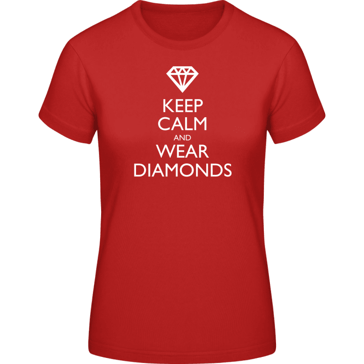 Wear Diamonds T-shirt för kvinnor 0 image