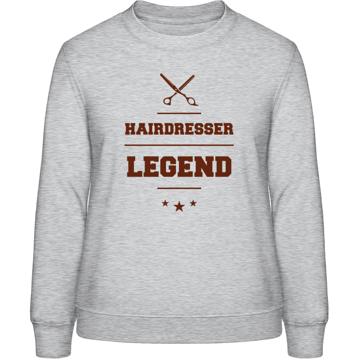 Hairdresser Legend Sweat-shirt pour femme contain pic