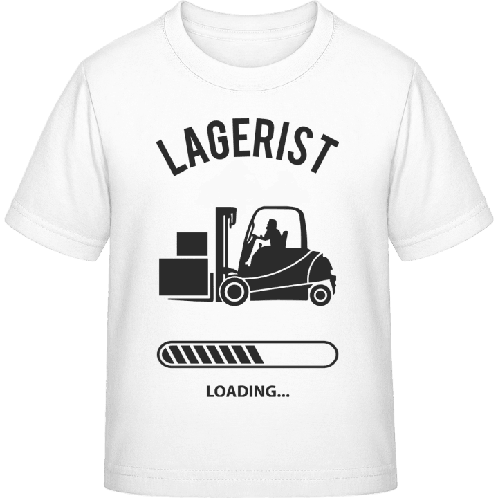 Lagerist Loading Kinder T-Shirt contain pic