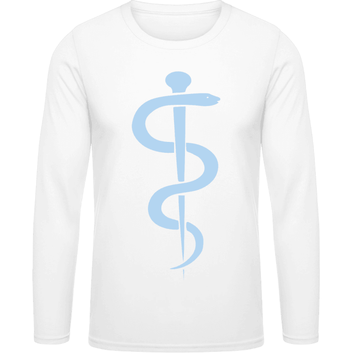 Medical Care Snake Symbol Långärmad skjorta contain pic