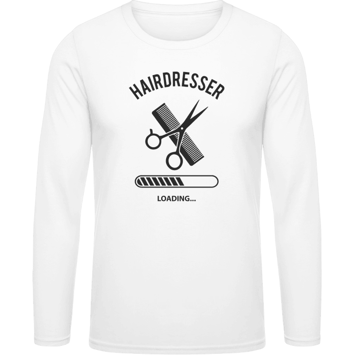 Hairdresser Loading Camicia a maniche lunghe contain pic