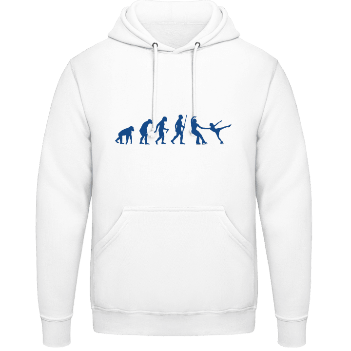 Ice Skating Couple Evolution Hoodie contain pic