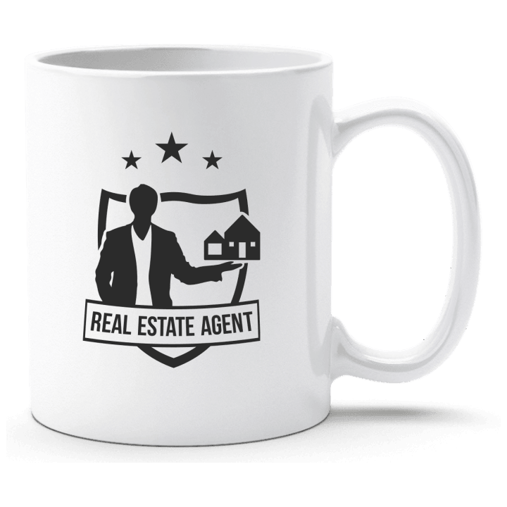 Real Estate Agent Coat Of Arms Beker contain pic