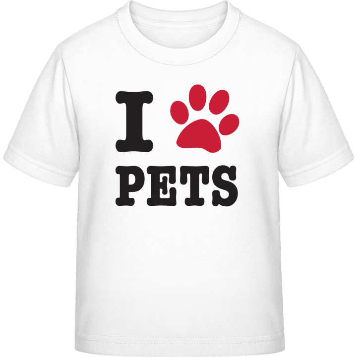 I Love Pets Kinder T-Shirt 0 image