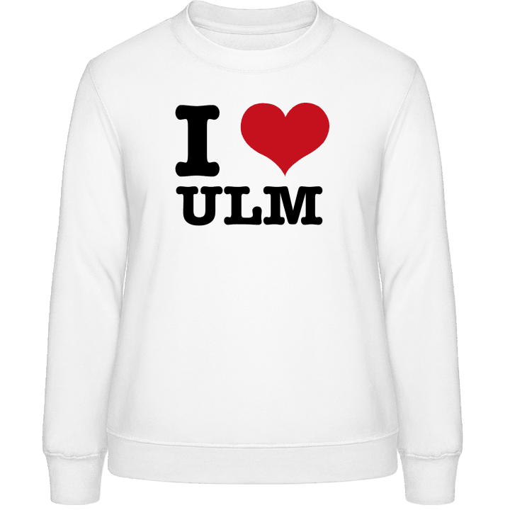 I Love Ulm Frauen Sweatshirt contain pic