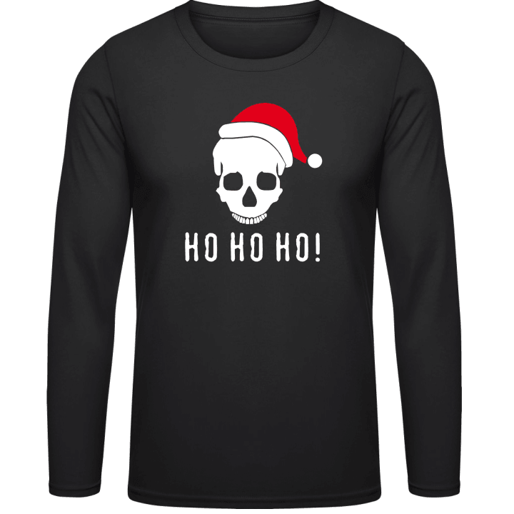 Ho Ho Ho Skull Long Sleeve Shirt 0 image