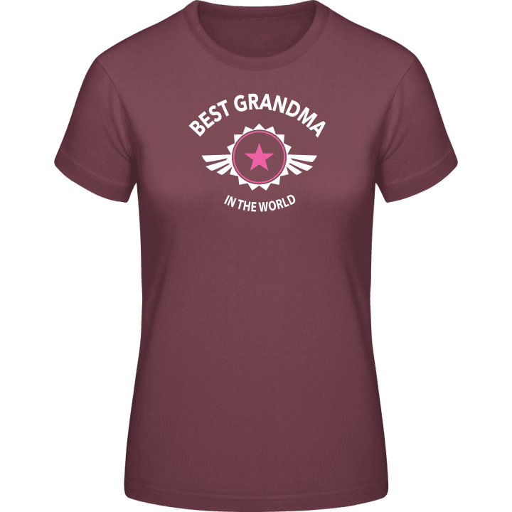 Best Grandma in the World T-shirt för kvinnor 0 image