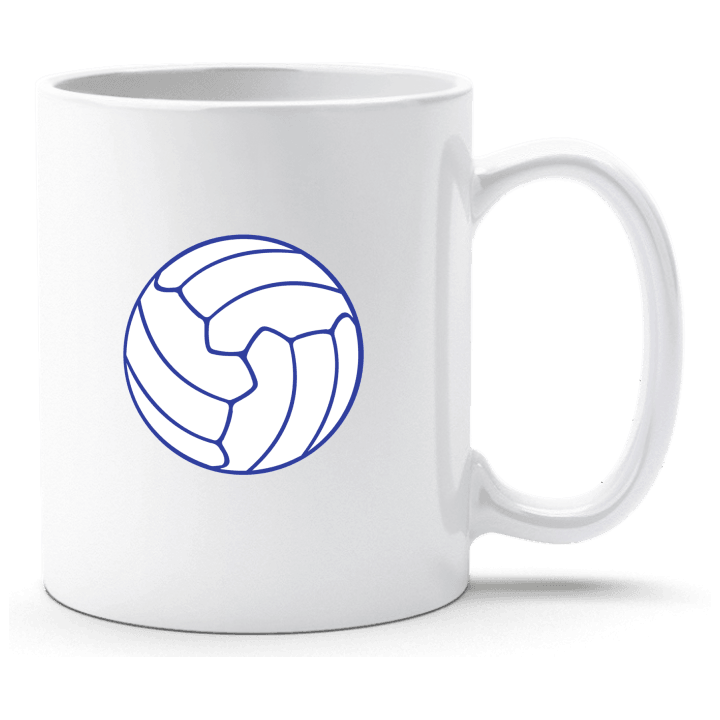 White Volleyball Ball Coupe 0 image