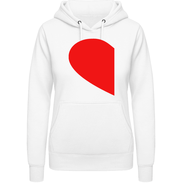 Couple Heart Left Women Hoodie contain pic