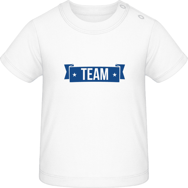 Team + YOUR TEXT Baby T-Shirt contain pic