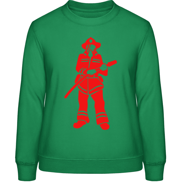 Firefighter positive Sweat-shirt pour femme contain pic