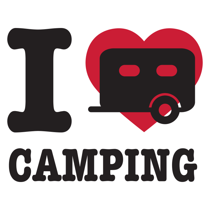 I Love Camping Classic Hettegenser for kvinner 0 image