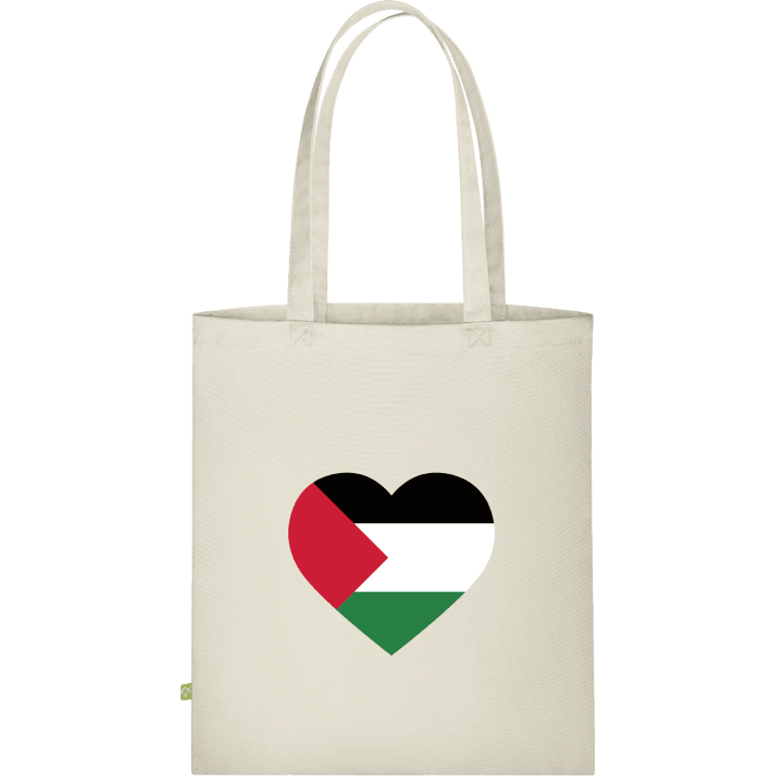 Palestine Heart Flag Väska av tyg contain pic