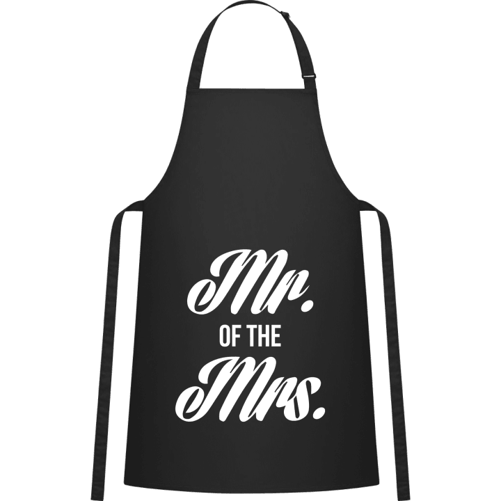Mr. Of The Mrs. Delantal de cocina contain pic