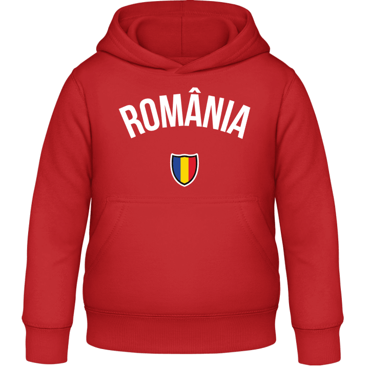 ROMANIA Flag Fan Barn Hoodie 0 image