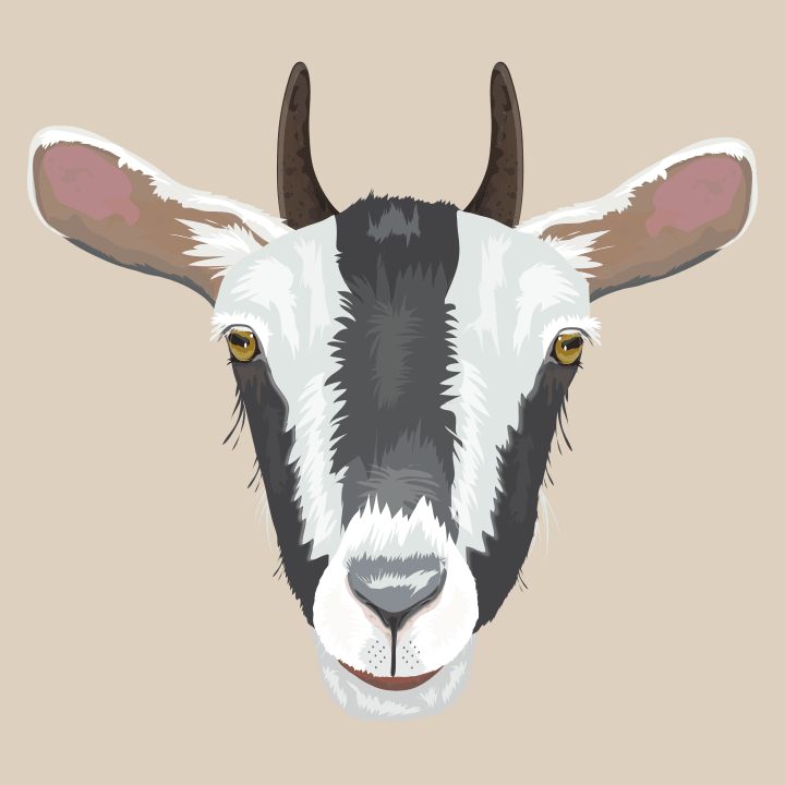 Realistic Goat Head Long Sleeve Shirt 0 image