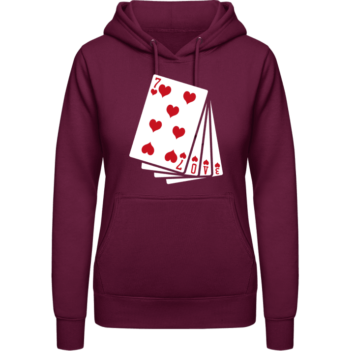 Love Cards Women Hoodie contain pic