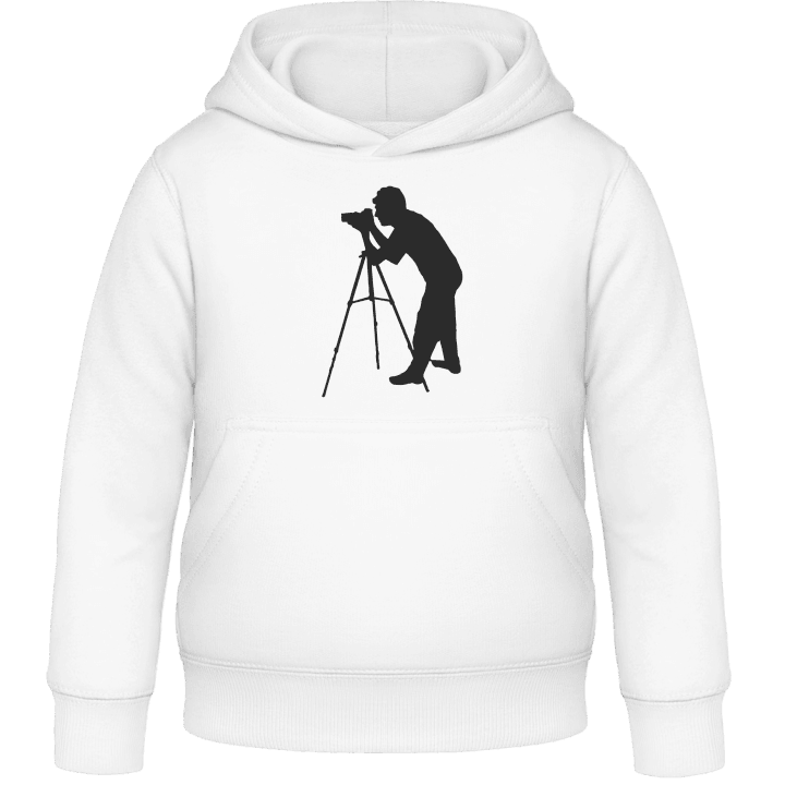 Oldschool Photographer Kids Hoodie contain pic