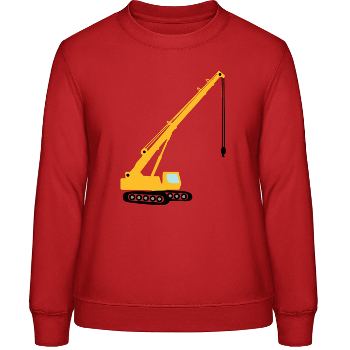 Crane Operator Sweatshirt för kvinnor contain pic