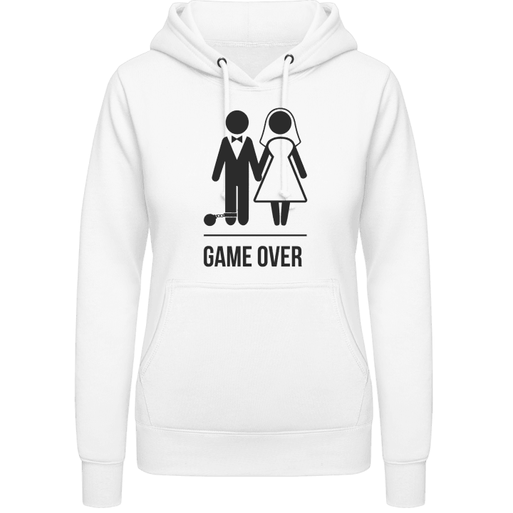 Game Over Groom's End Sudadera con capucha para mujer contain pic
