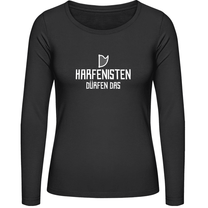 Harfenisten dürfen das Women long Sleeve Shirt contain pic