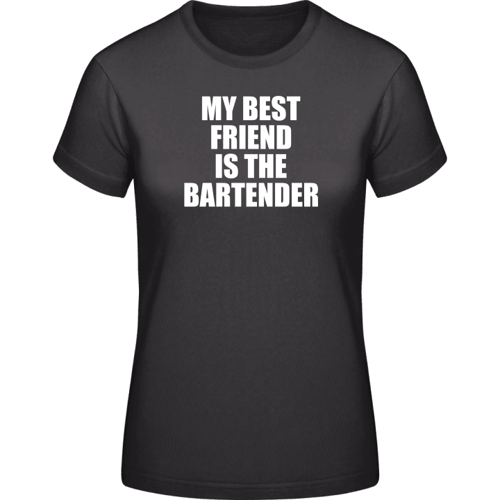 My Best Friend Is The Bartender Vrouwen T-shirt contain pic