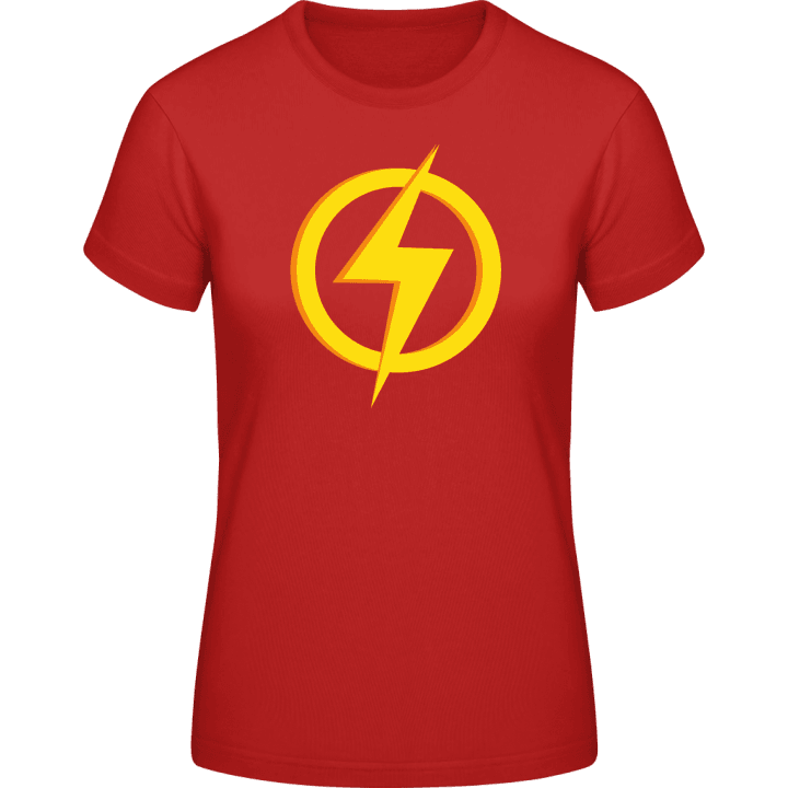 Superhero Flash Logo T-shirt för kvinnor 0 image