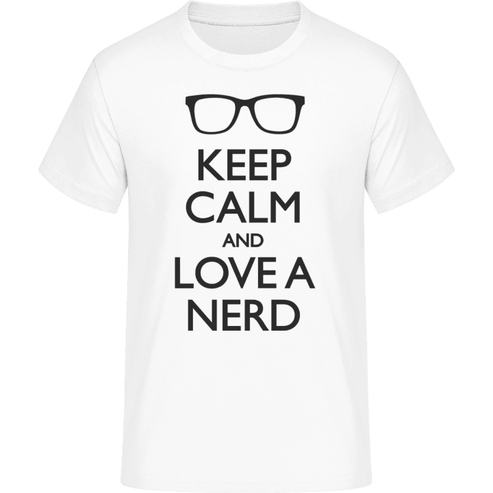 Keep Calm And Love A Nerd T-skjorte 0 image