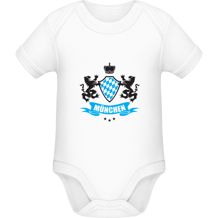 München Coat of Arms Baby Romper contain pic