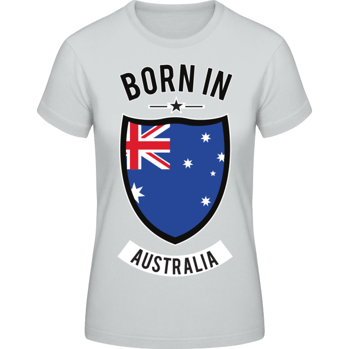 Born in Australia T-shirt til kvinder 0 image