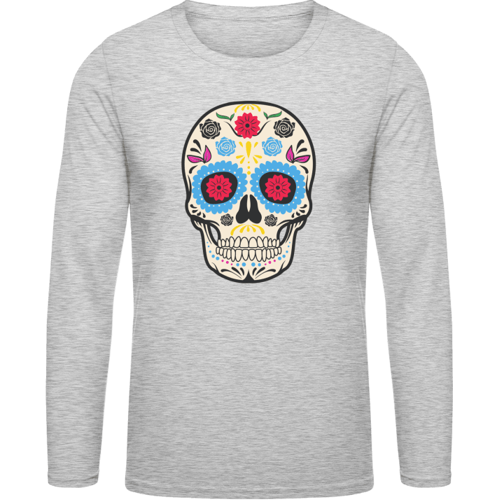 Mexican Skull Shirt met lange mouwen 0 image